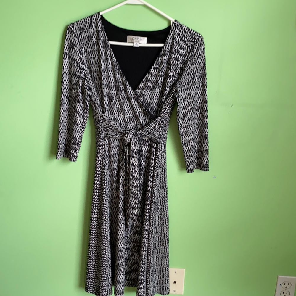 Wrap style dress